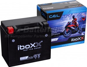 GEL Motorradbatterie 12V 10Ah 51012 YTX12-BS Gelbatterie