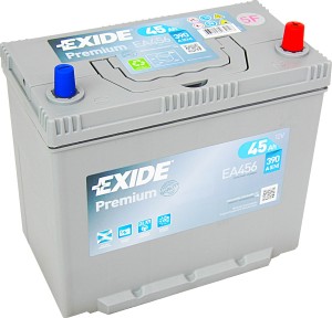 EXIDE EA456 Premium 12V 45Ah 390A