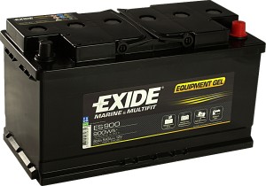 EXIDE ES900 GEL Equipment 12V 80Ah 900Wh Gelbatterie
